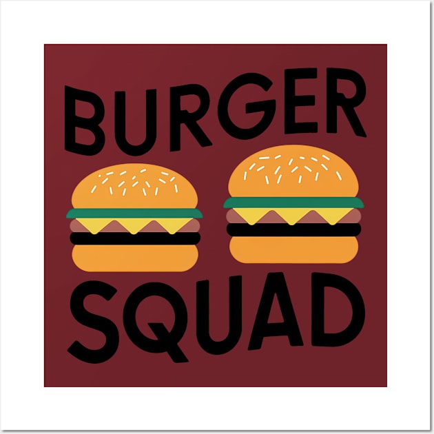 Burger Squad Wall Art by RazorDesign234